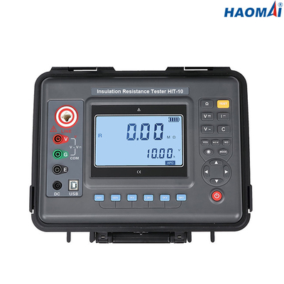 Equipo de prueba a prueba de polvo de la resistencia de aislamiento de HAOMAI DC 0-1000V