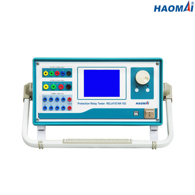 Equipo trifásico 3x40A del sistema de prueba de la retransmisión de HAOMAI con la pantalla LCD